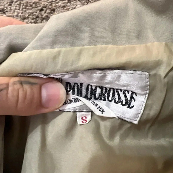 Vintage‎ PoloCrosse Jacket Lacrosse Mens S Equestrian Horse Riding Coat Chore - Picture 3 of 10